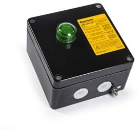 Raychem JBU-100-L-EP Modular Junction Box 4x M25 with Indication Light (green) and Earth-Plate ATEX