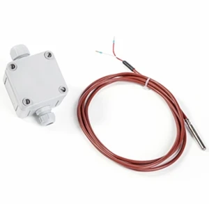 MONI-PT100-NH Temperature Sensor with Silicone Cable and Junction Box, Pt100