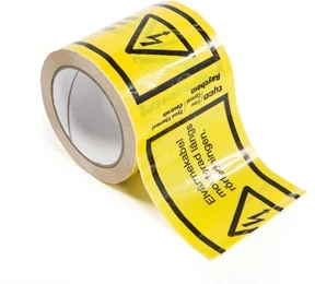 Raychem LAB-I-35 Warning Label Stabilized Design for VPL, Multilingual