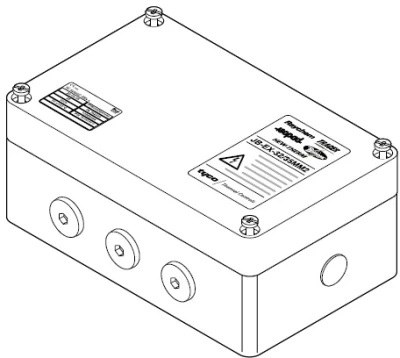 Raychem JB-EX-32/35MM2 Modular Junction box 3xM32 1xM40 ATEX 35mm