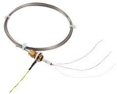 MONI-PT100-260/2 Temperature Sensor with High Temperature Cable and M16 gland, Pt100