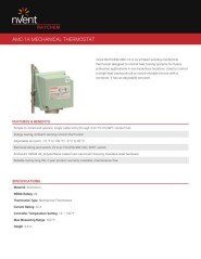 AMC1A Mechanical Thermostat