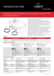 T-M-20-S/0+50C Mechanical Line Sensing Thermostat and Limiter - 0+