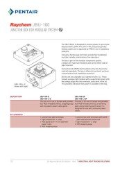 Raychem JBU-100 Technical Specification Sheet