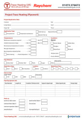 Pipe Project Application Forms